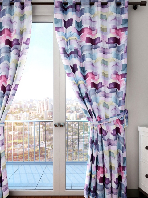 

HOUZZCODE Off-White Single Room Darkening Curtain Curtain