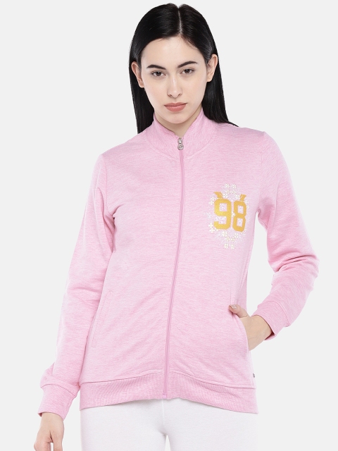 

Sweet Dreams Women Pink Solid Jacket