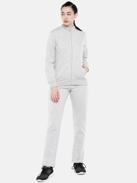 

Sweet Dreams Women Grey Melange Solid Tracksuit