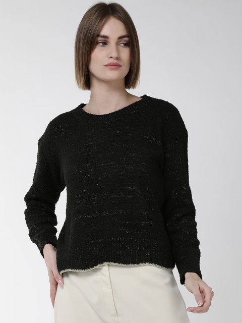 

Fort Collins Women Black Shimmer Detail Sweater