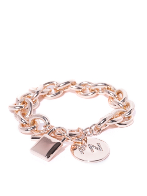 

Forever New Rose Gold-Toned Link Bracelet