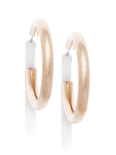 

Forever New Gold-Toned Circular Hoop Earrings