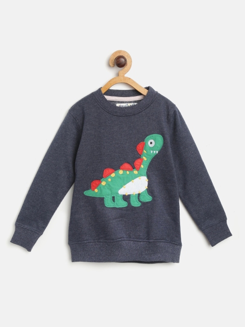 

Nauti Nati Girls Navy Blue Applique Sweatshirt
