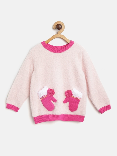 

Nauti Nati Girls Pink Fuzzy Sweater