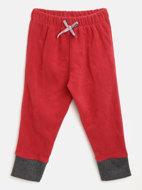 

CrayonFlakes Kids Red Solid Joggers