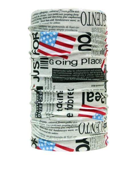

NOISE Unisex White Printed Headwear