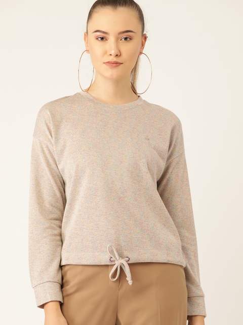

United Colors of Benetton Women Beige Shimmery Top