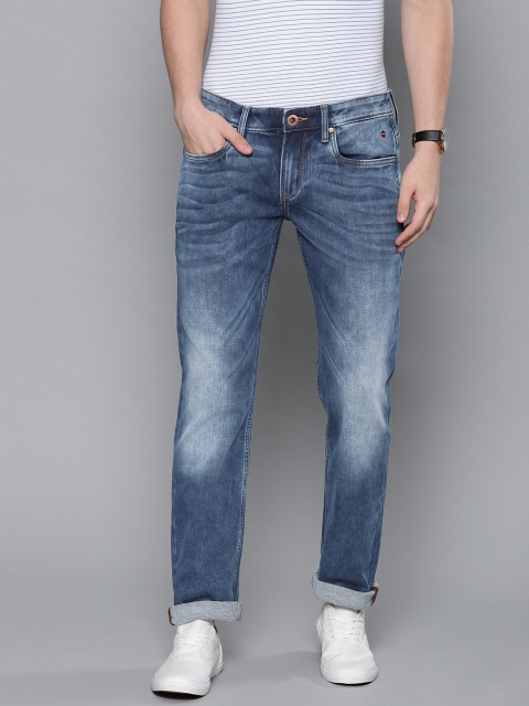

Louis Philippe Jeans Men Blue MATT Slim Fit Low-Rise Clean Look Stretchable Jeans