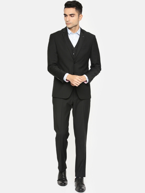 

Louis Philippe Men Black Formal Suit