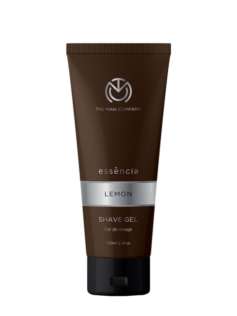 

THE MAN COMPANY Essencia Lemon Oil Shaving Gel, Brown