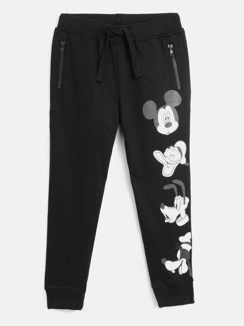 

YK Disney Infant Boys Black & White Cartoon Print Trousers