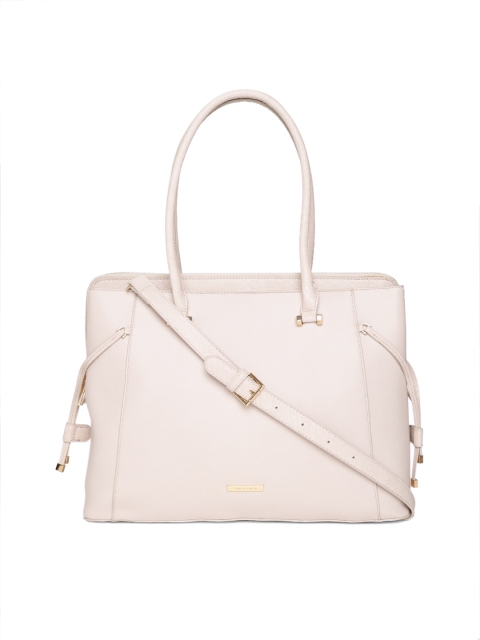 

Forever New Women Pink Solid Laptop Bag