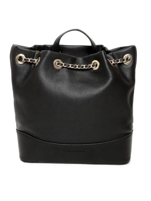 

Forever New Women Black Solid Backpack