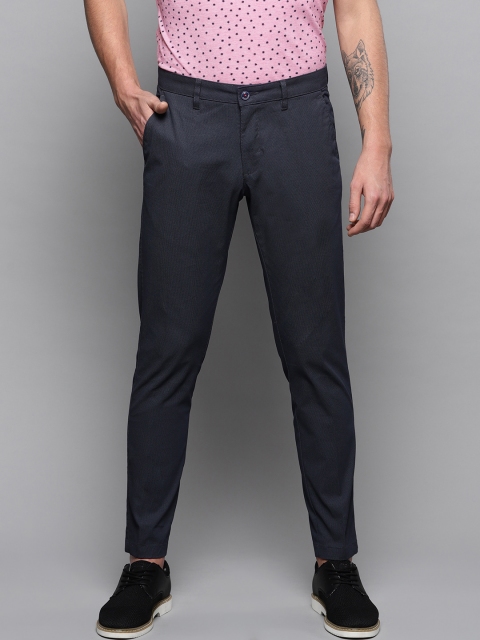 

Louis Philippe Sport Men Charcoal Grey Comfy Tapered Regular Trouser