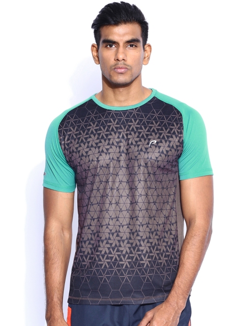 

Proline Active Brown Printed T-shirt