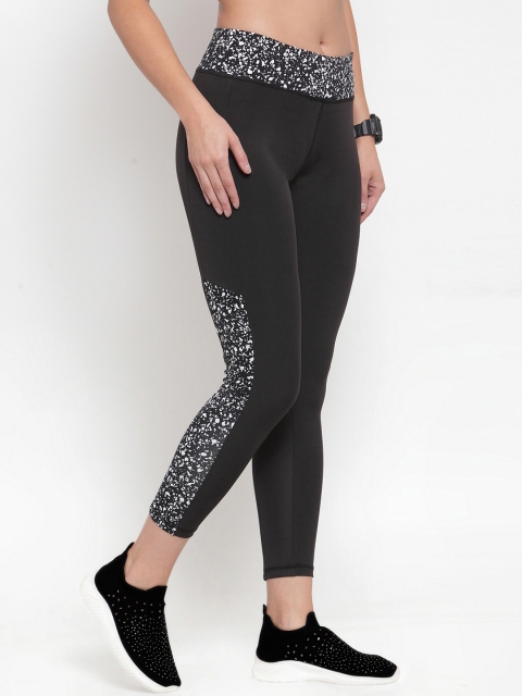 

Boston Club Women Black Printed Tights