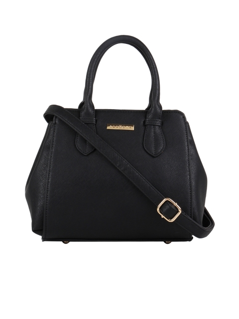 

Addons Black Solid Handheld Bag