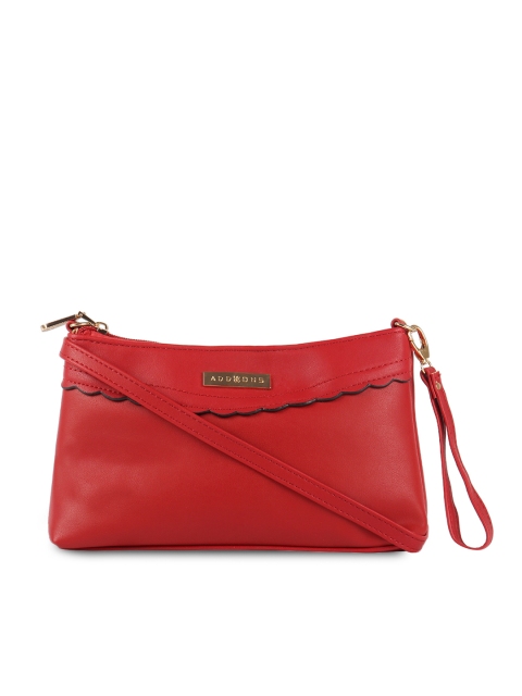 

Addons Red Solid Sling Bag