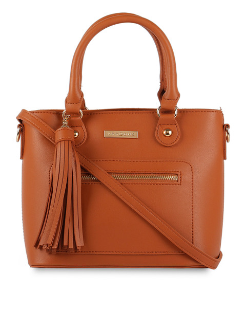 

Addons Tan Brown Solid Shoulder Bag