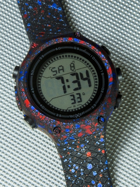 

BOXER Unisex Black Digital Watch BXR027
