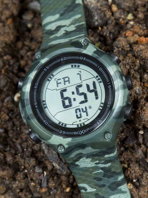 

BOXER Unisex Green Digital Watch BXR030