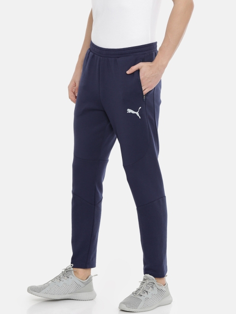 

Puma Men Navy Blue Solid DRYCELL Technology Track Pants