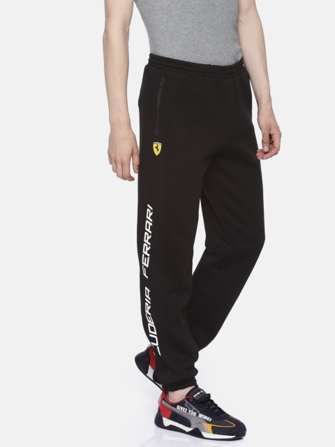 

PUMA Motorsport Men Black Solid SF Slim Fit Joggers