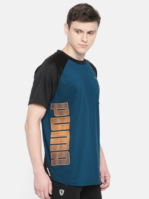 

Puma Men Navy Blue Solid DRYCELL Collective Loud Round Neck T-shirt