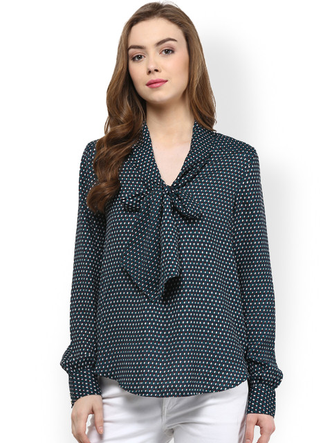 

Hapuka Green Printed Top