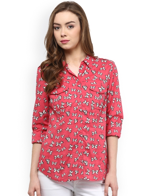 

Hapuka Red Printed Shirt