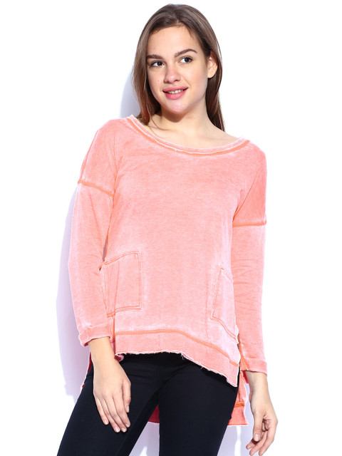 

ONLY Pink Washed Top