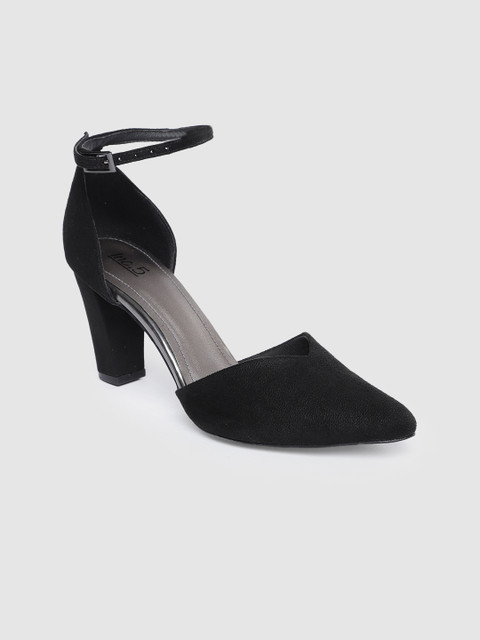 

Inc 5 Women Black Solid Sandals