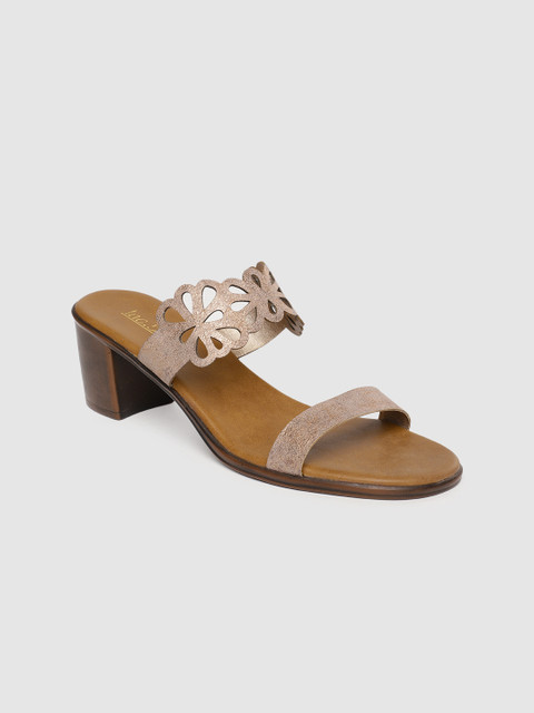 

Inc 5 Women Brown Solid Sandals