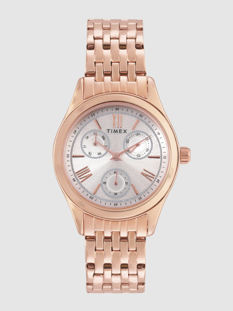

Timex Women Silver-Toned Analogue Watch TW000W217