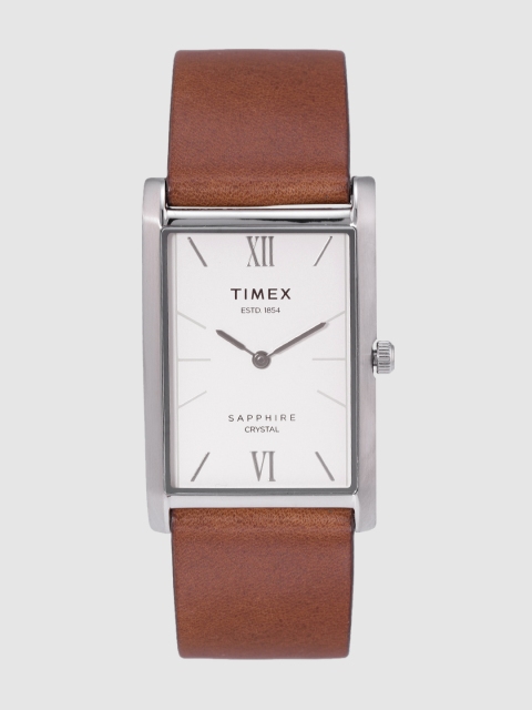 

Timex Men Off-White Analogue Watch TWEG17300