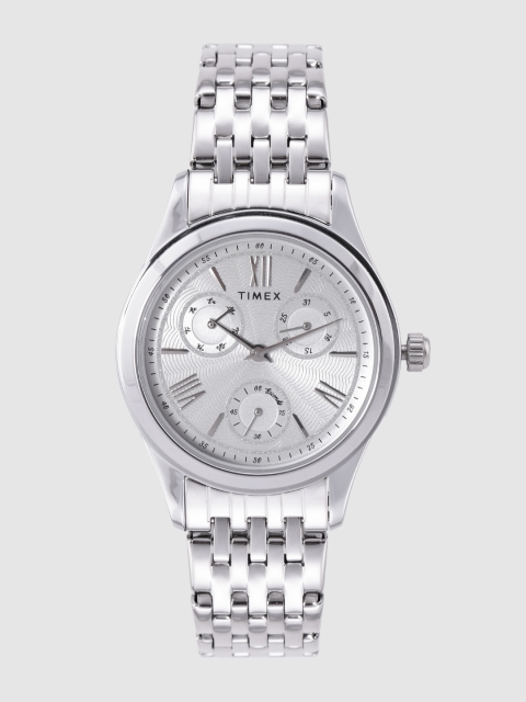 

Timex Women Silver-Toned Analogue Watch TW000W214