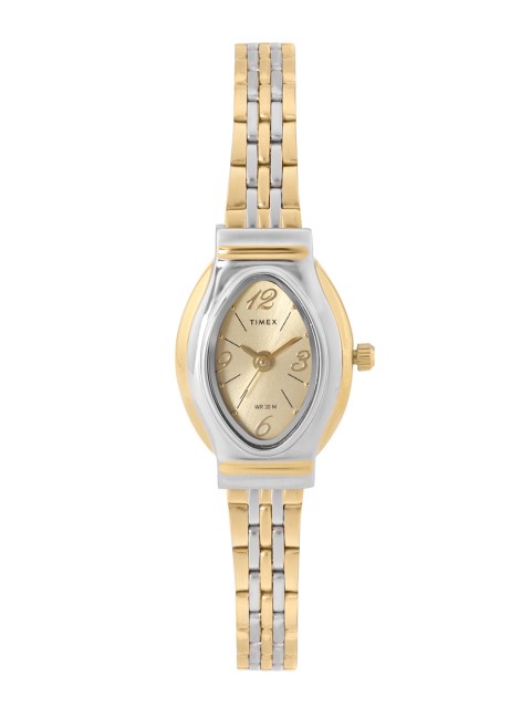 

Timex Women Gold-Toned Analogue Watch TW000JW26