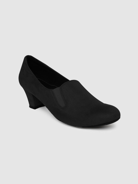 

Inc 5 Women Black Solid Pumps