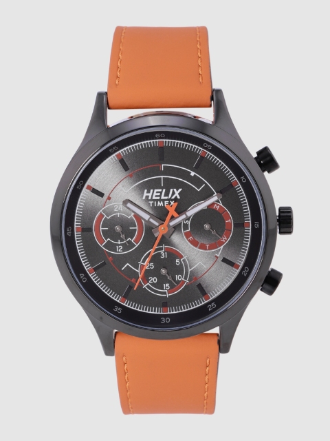 

Helix Men Charcoal Grey Analogue Watch TW003HG24