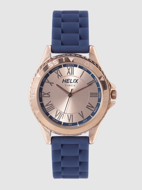 

Helix Women Rose Gold-Toned Analogue Watch TW035HL04