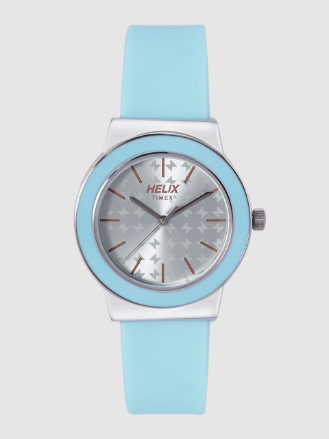 

Helix Women Silver-Toned Analogue Watch TW036HL02