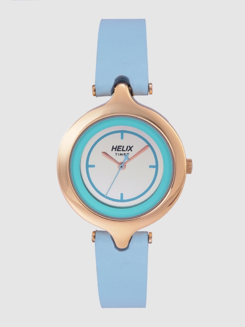

Helix Women Silver Analogue Watch TW040HL03