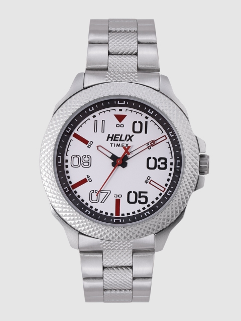 

Helix Men White Analogue Watch TW034HG07