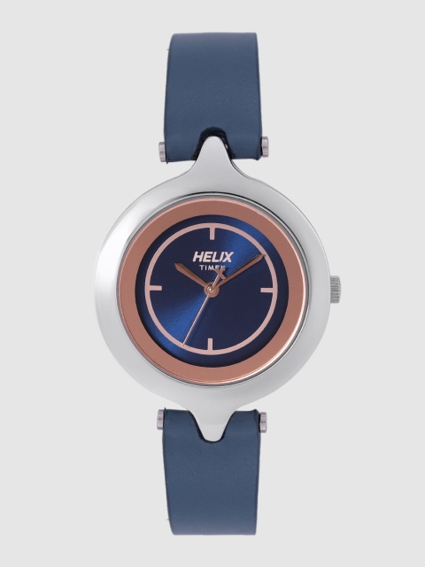 

Helix Women Navy Blue Analogue Watch TW040HL02