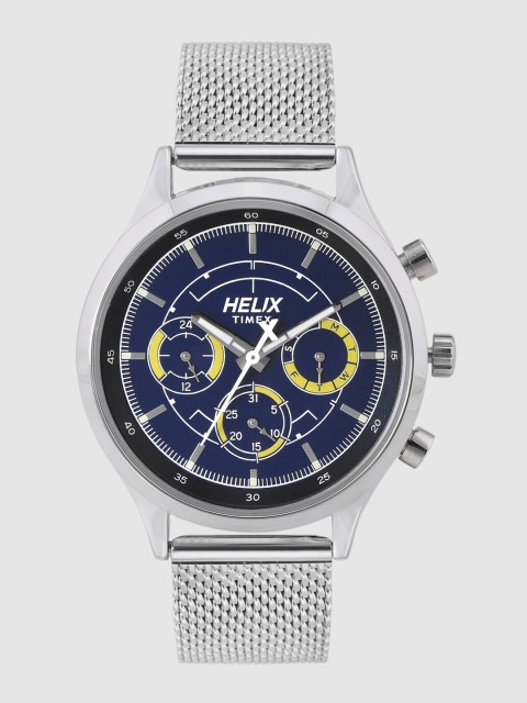 

Helix Men Navy Blue Analogue Watch TW003HG26