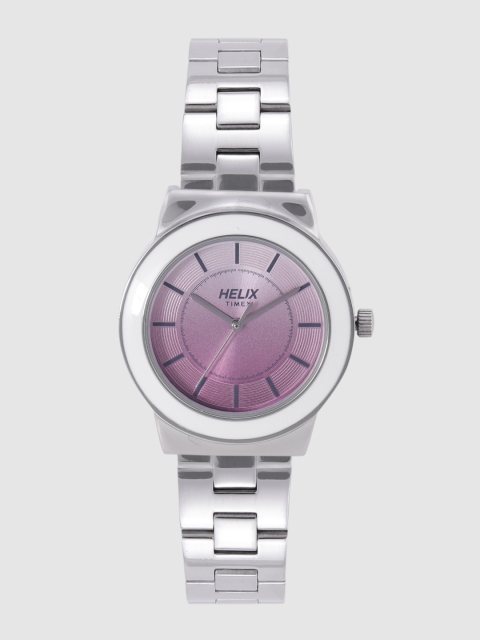 

Helix by Timex Women Purple Analogue Watch TW036HL11