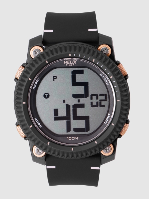 

Helix Men Black Digital Watch TWESK0703T