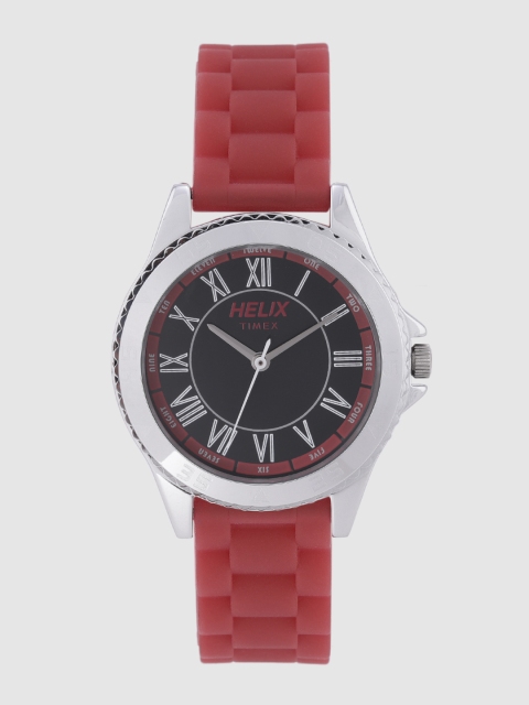 

Helix by Timex Women Black Analogue Watch TW035HL01