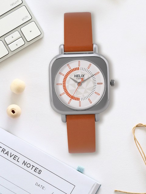 

Helix Women White Analogue Watch TW042HL00
