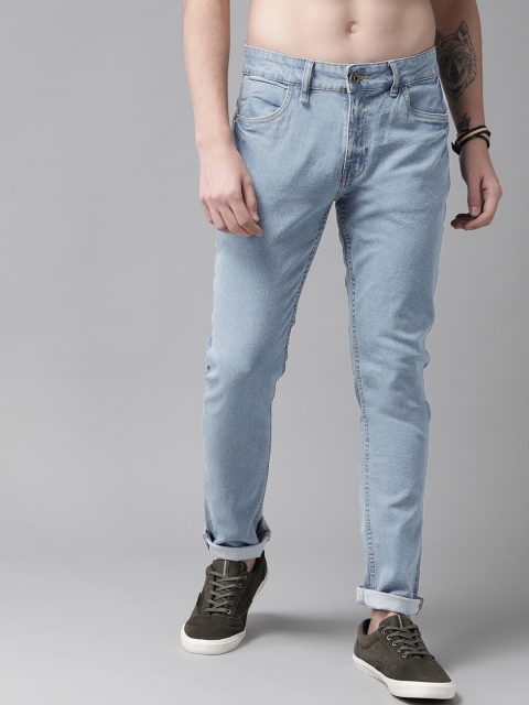 

Roadster Men Blue Skinny Fit Mid-Rise Clean Look Stretchable Jeans